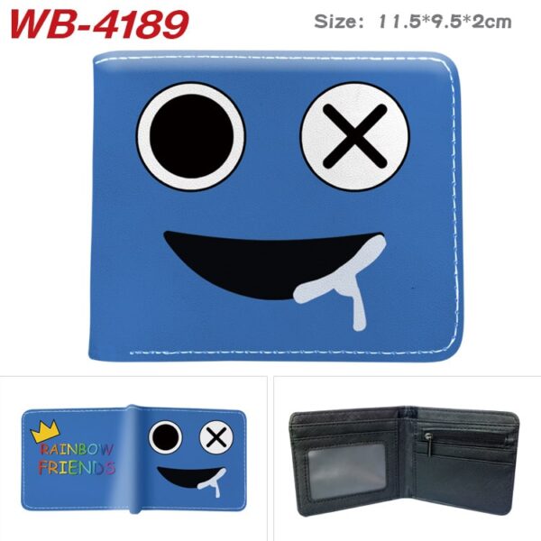 Rainbow Friend Short Wallet PU Leather