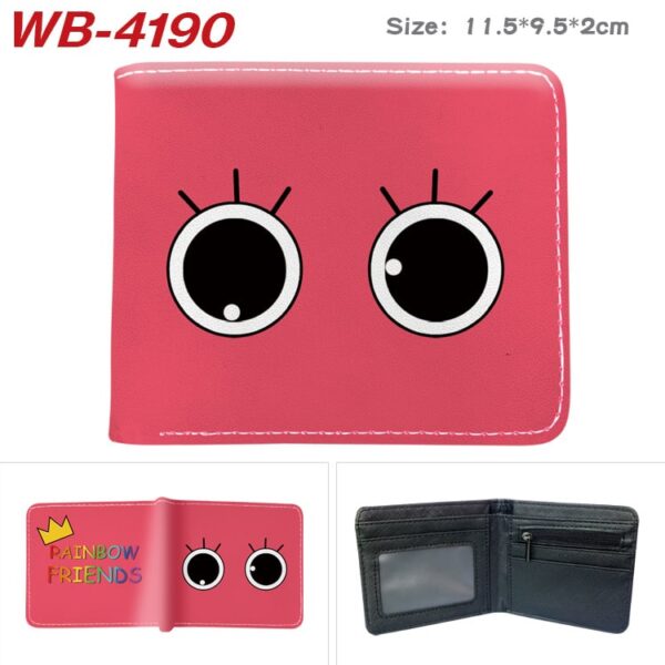 Rainbow Friend Short Wallet PU Leather - Image 5