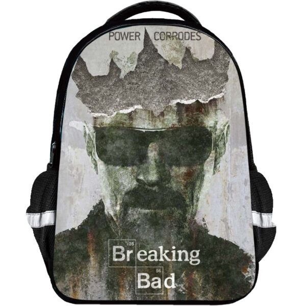 BreakingBad Backpack Kids Youth Student High Capacity Waterproof School Bag Birthday Gifts