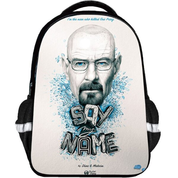 BreakingBad Backpack Kids Youth Student High Capacity Waterproof School Bag Birthday Gifts - Image 13