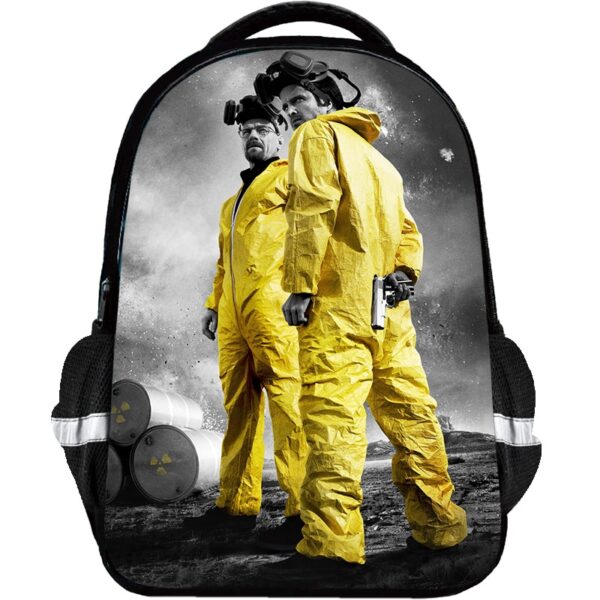 BreakingBad Backpack Kids Youth Student High Capacity Waterproof School Bag Birthday Gifts - Image 14