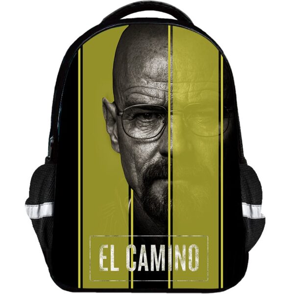 BreakingBad Backpack Kids Youth Student High Capacity Waterproof School Bag Birthday Gifts - Image 15