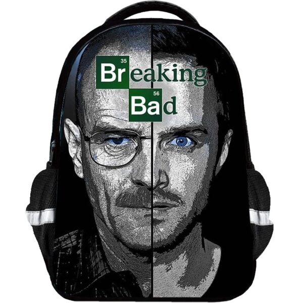 BreakingBad Backpack Kids Youth Student High Capacity Waterproof School Bag Birthday Gifts - Image 21