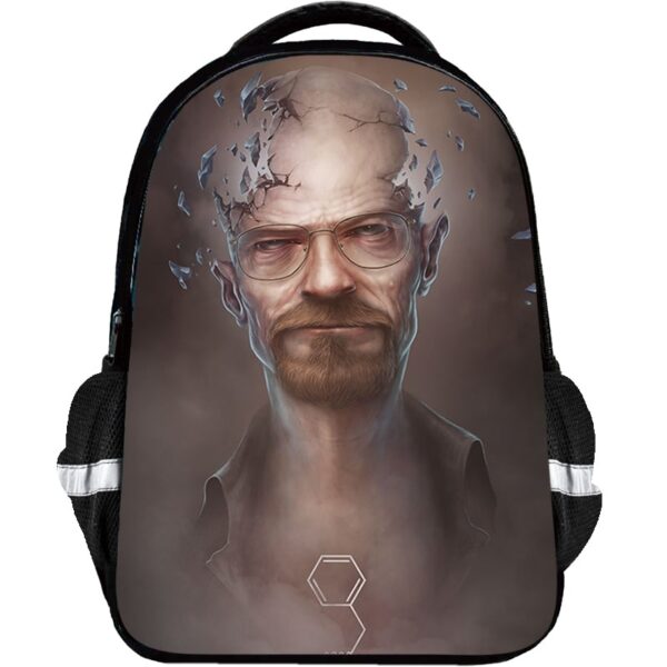 BreakingBad Backpack Kids Youth Student High Capacity Waterproof School Bag Birthday Gifts - Image 5