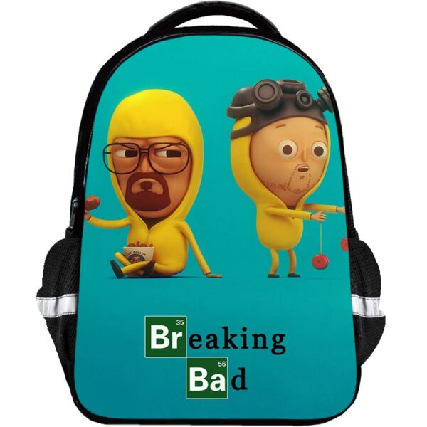 BreakingBad Backpack Kids Youth Student High Capacity Waterproof School Bag Birthday Gifts - Image 24