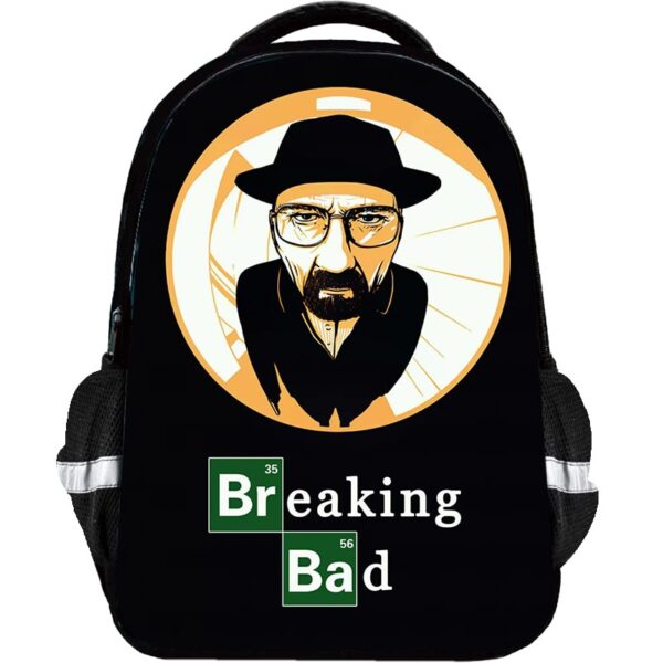 BreakingBad Backpack Kids Youth Student High Capacity Waterproof School Bag Birthday Gifts - Image 26