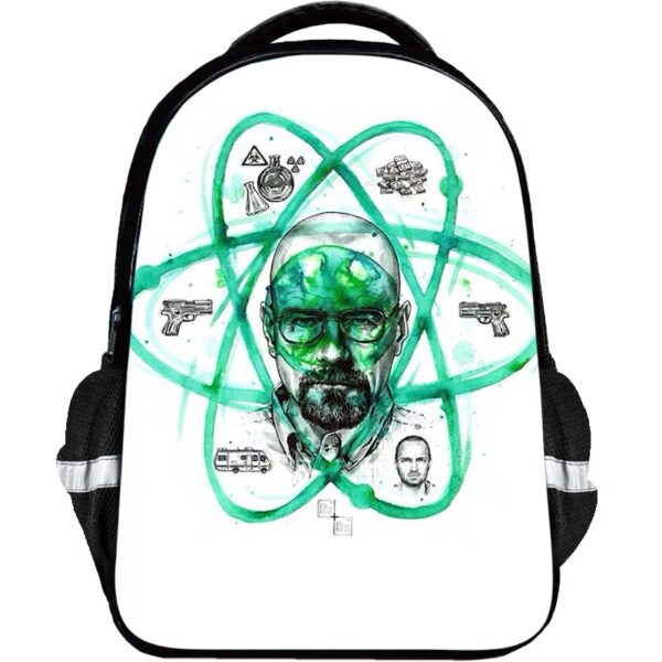 BreakingBad Backpack Kids Youth Student High Capacity Waterproof School Bag Birthday Gifts - Image 7