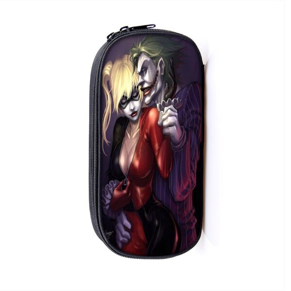 Harley Quinn Large Pencil Case Purse Storage Bags Multifunction Cosmetic Bag - Image 21