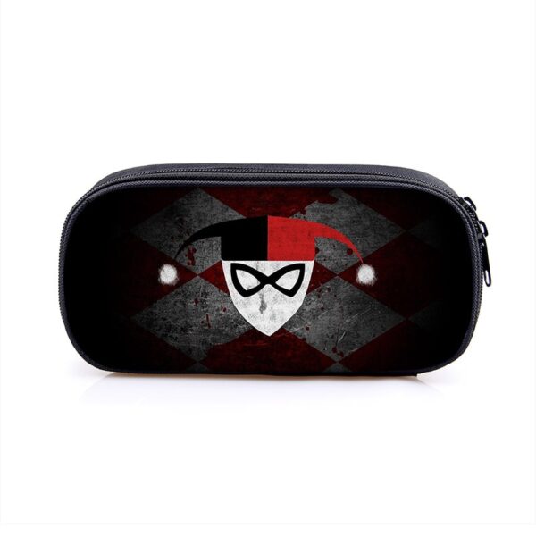 Harley Quinn Large Pencil Case Purse Storage Bags Multifunction Cosmetic Bag - Image 23