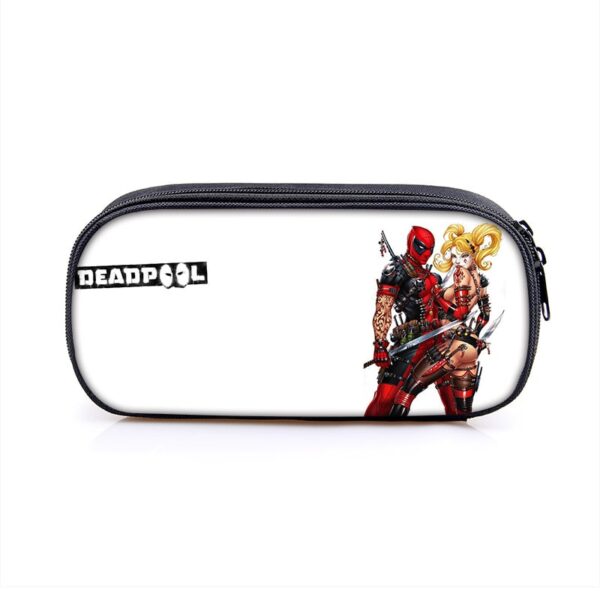 Harley Quinn Large Pencil Case Purse Storage Bags Multifunction Cosmetic Bag - Image 25