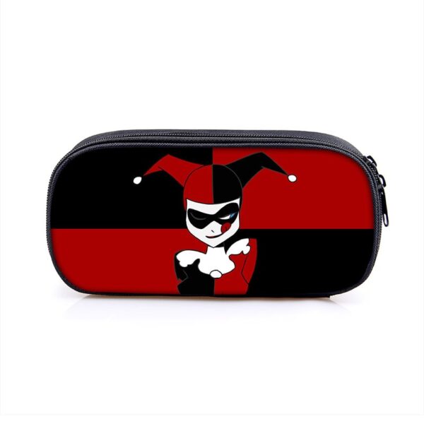 Harley Quinn Large Pencil Case Purse Storage Bags Multifunction Cosmetic Bag - Image 27