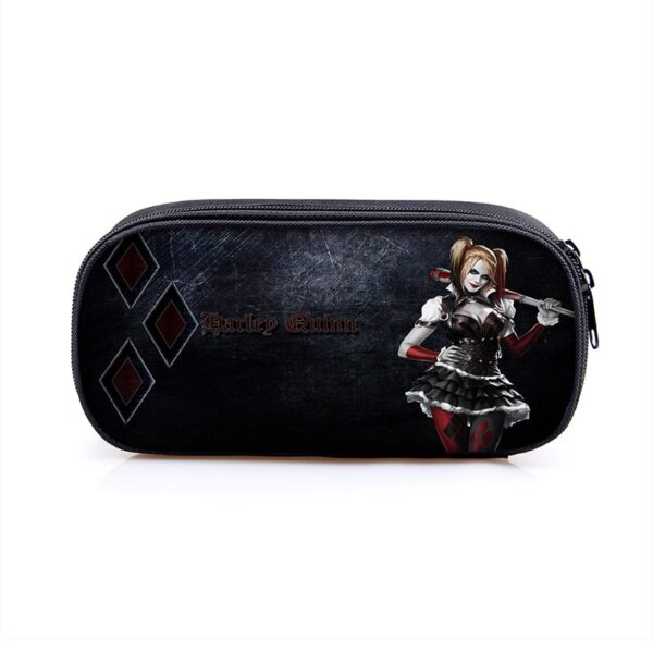 Harley Quinn Large Pencil Case Purse Storage Bags Multifunction Cosmetic Bag - Image 29