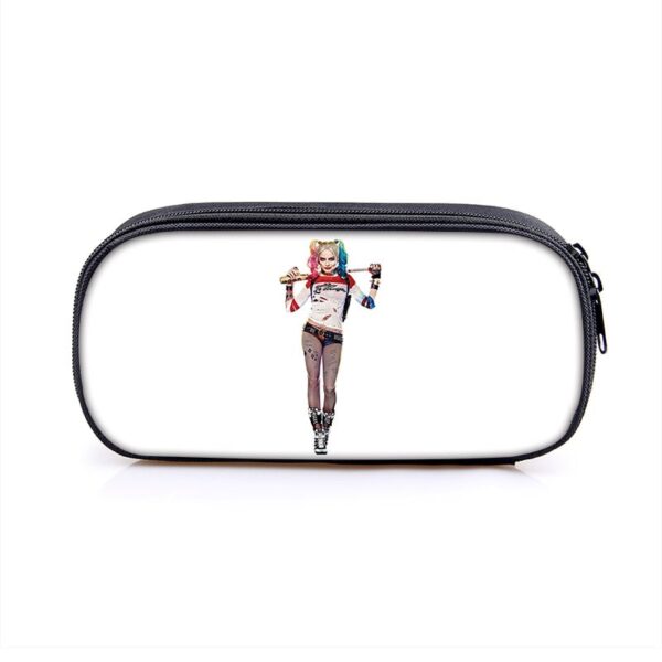 Harley Quinn Large Pencil Case Purse Storage Bags Multifunction Cosmetic Bag - Image 34