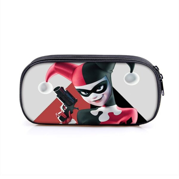 Harley Quinn Large Pencil Case Purse Storage Bags Multifunction Cosmetic Bag - Image 40