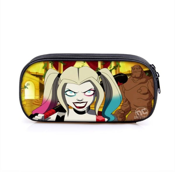 Harley Quinn Large Pencil Case Purse Storage Bags Multifunction Cosmetic Bag - Image 44