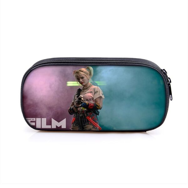 Harley Quinn Large Pencil Case Purse Storage Bags Multifunction Cosmetic Bag - Image 51