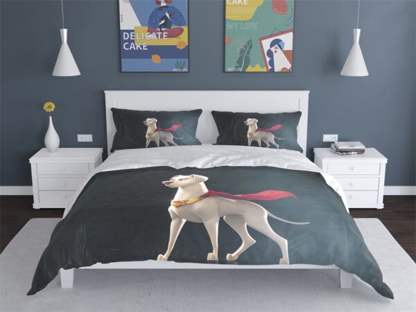 League Of Super-Pets Comfortable Bedding Three-Piece Soft and Breathable Duvet Cover Gift - Image 3