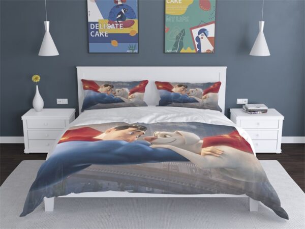 League Of Super-Pets Comfortable Bedding Three-Piece Soft and Breathable Duvet Cover Gift - Image 5