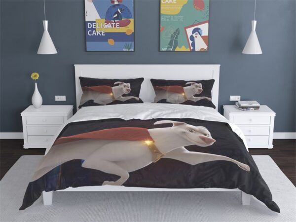 League Of Super-Pets Comfortable Bedding Three-Piece Soft and Breathable Duvet Cover Gift - Image 9