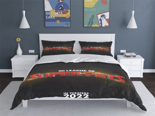 League Of Super-Pets Comfortable Bedding Three-Piece Soft and Breathable Duvet Cover Gift - Image 11