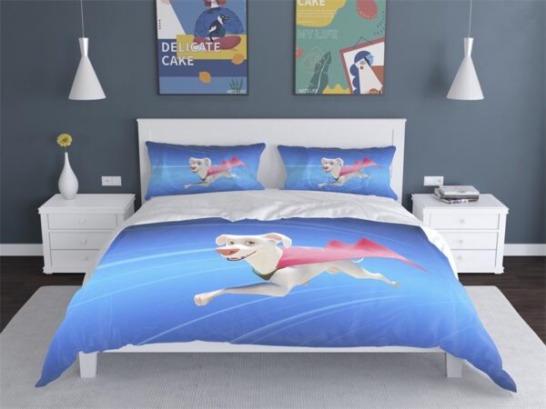 League Of Super-Pets Comfortable Bedding Three-Piece Soft and Breathable Duvet Cover Gift - Image 22