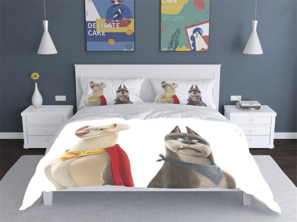 League Of Super-Pets Comfortable Bedding Three-Piece Soft and Breathable Duvet Cover Gift - Image 13