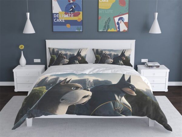 League Of Super-Pets Comfortable Bedding Three-Piece Soft and Breathable Duvet Cover Gift - Image 18