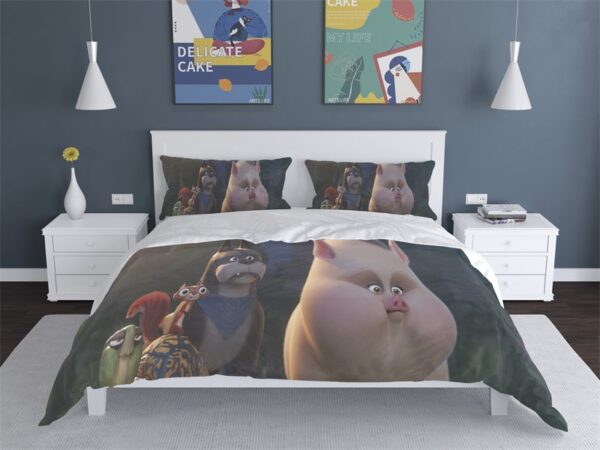 League Of Super-Pets Comfortable Bedding Three-Piece Soft and Breathable Duvet Cover Gift - Image 25