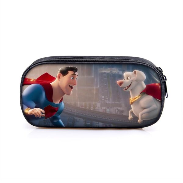 League Of Super-Pets Cosmetic Bags Boys Girls Children Large Pencil Case Purse Storage Bags Women Men Multifunction Makeup Bag - Image 27