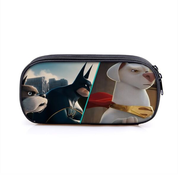 League Of Super-Pets Cosmetic Bags Boys Girls Children Large Pencil Case Purse Storage Bags Women Men Multifunction Makeup Bag - Image 17