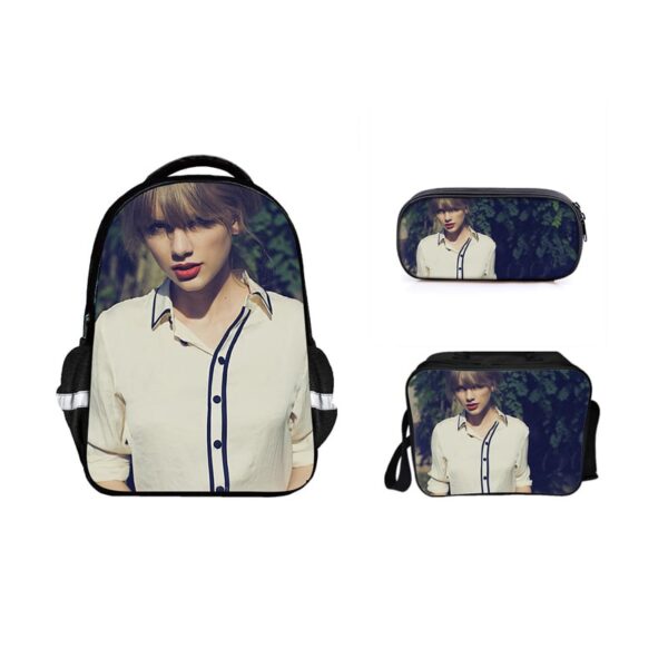 16 Inch Taylor Swift Backpack School Bag+Lunch Bag+Pencil Bag - Image 3