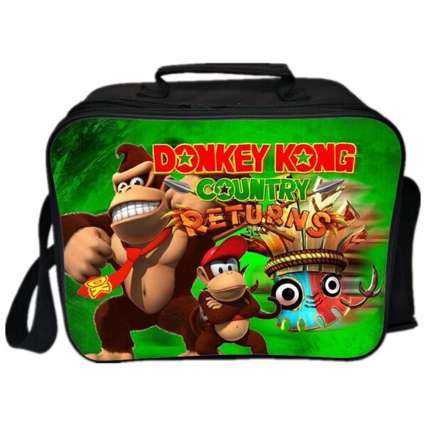 Donkey Kong Lunch Bag Picnic Box Portable - Image 21