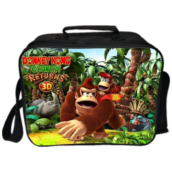 Donkey Kong Lunch Bag Picnic Box Portable - Image 23