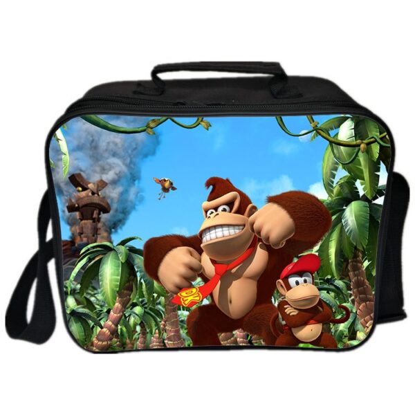 Donkey Kong Lunch Bag Picnic Box Portable - Image 25