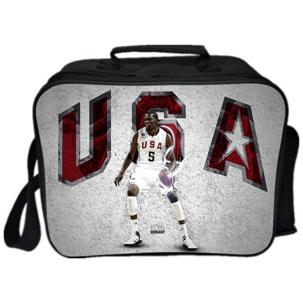 Kevin Durant Lunch Bag Picnic Box Portable - Image 22