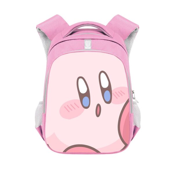 Kirby double-layer backpack personalized school bag Pink - Image 27