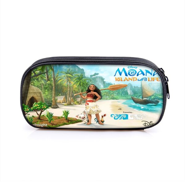 Moana Large Pencil Case Purse Storage Bags Multifunction Cosmetic Bag - Image 19