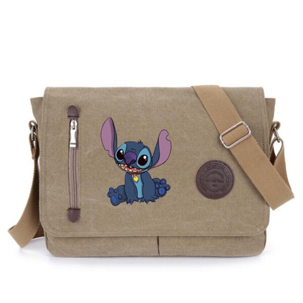 Stitch Messenger Bag Shoulder Bag - Image 10