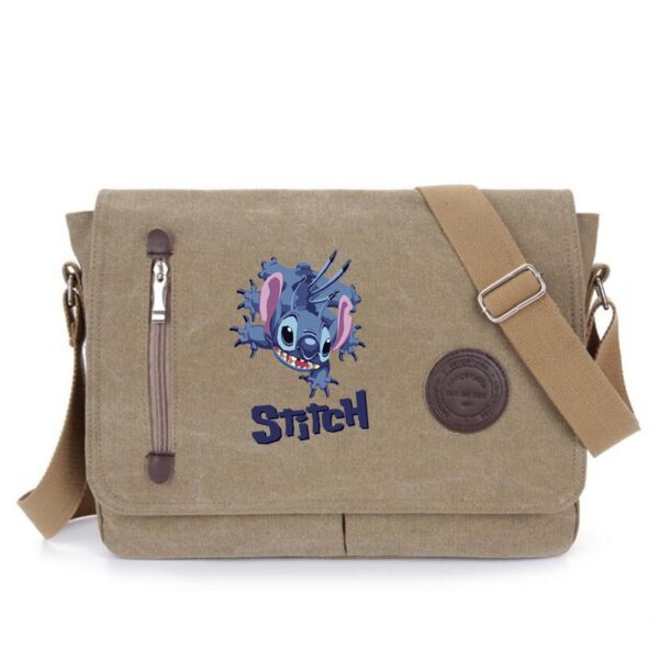 Stitch Messenger Bag Shoulder Bag - Image 14