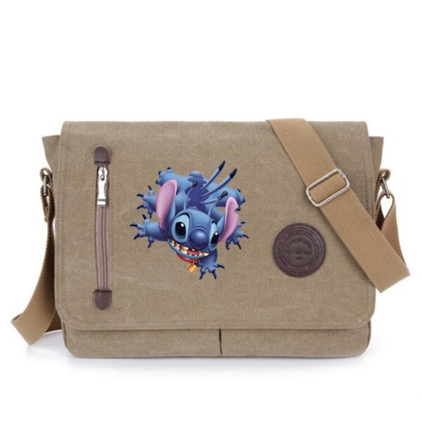 Stitch Messenger Bag Shoulder Bag - Image 3