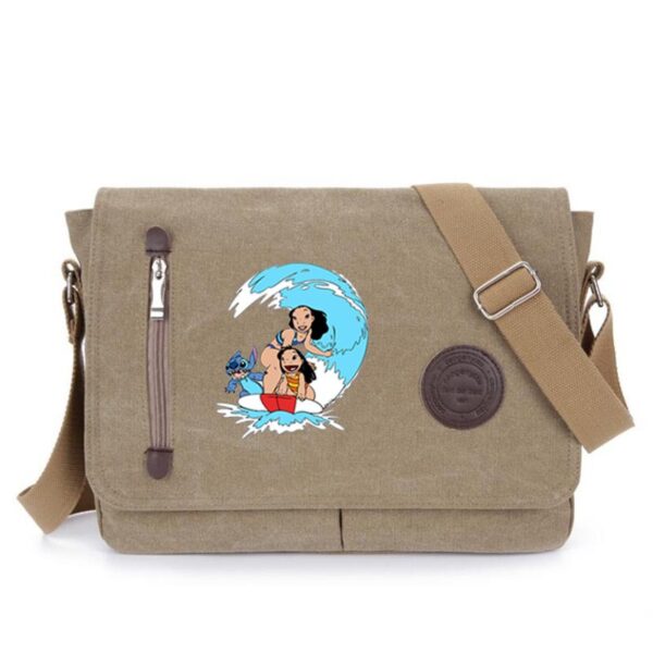 Stitch Messenger Bag Shoulder Bag - Image 5