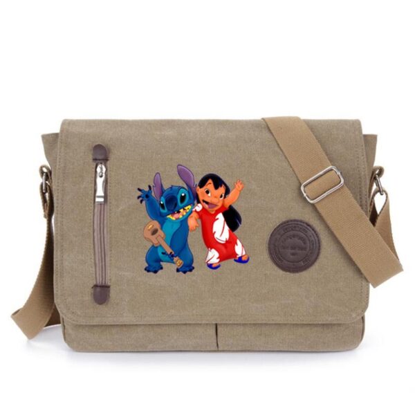 Stitch Messenger Bag Shoulder Bag - Image 6