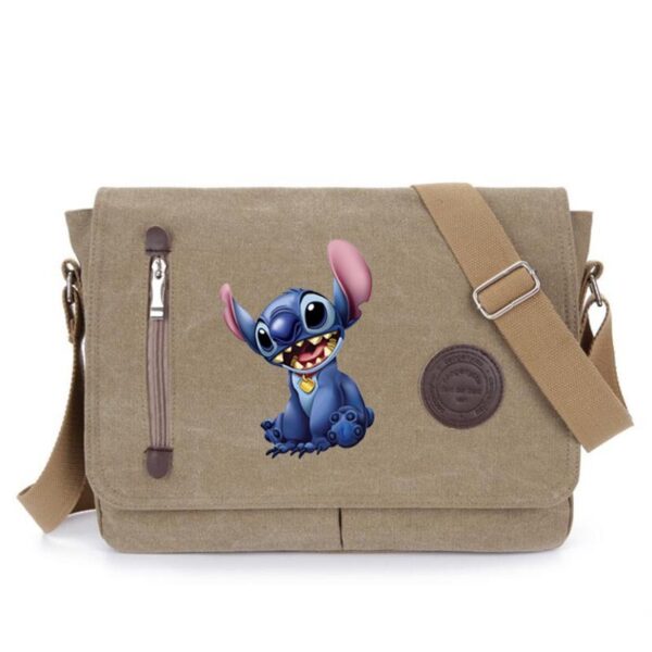 Stitch Messenger Bag Shoulder Bag - Image 9