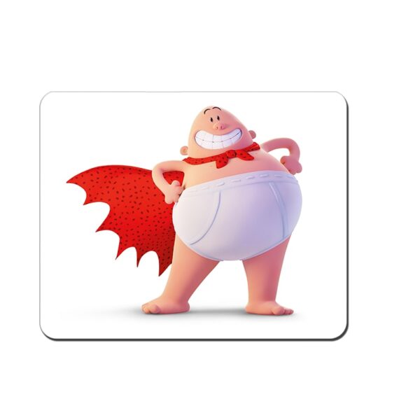 Captain Underpants Mouse Pad Natural Rubber Washable Gift - Image 13