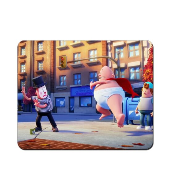 Captain Underpants Mouse Pad Natural Rubber Washable Gift - Image 14