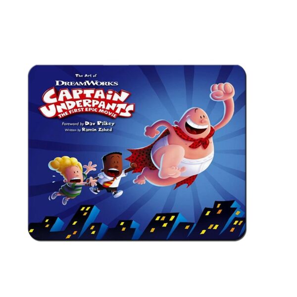 Captain Underpants Mouse Pad Natural Rubber Washable Gift - Image 16