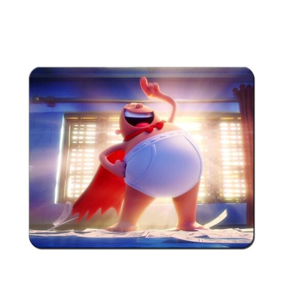 Captain Underpants Mouse Pad Natural Rubber Washable Gift - Image 19