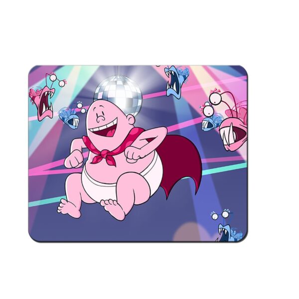 Captain Underpants Mouse Pad Natural Rubber Washable Gift - Image 21