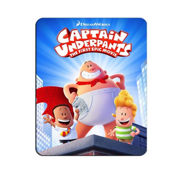 Captain Underpants Mouse Pad Natural Rubber Washable Gift - Image 22