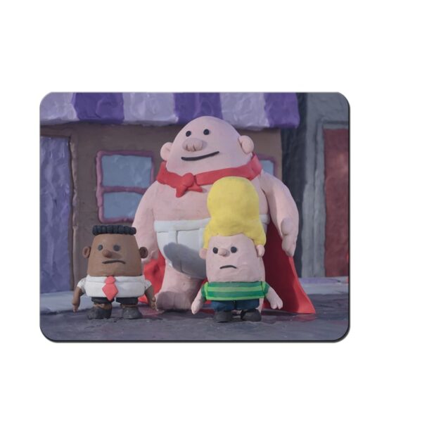 Captain Underpants Mouse Pad Natural Rubber Washable Gift - Image 23